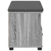Bancă pentru hol cu pernă cu sertar Gri Sonoma 80 x 38 x 46 cm - WALTI WALTI
