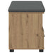 Bancă pentru hol cu pernă Stejar Artizanal 80 x 38 x 46 cm - WALTI WALTI