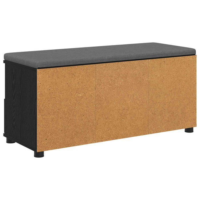 Bancă pentru hol cu pernă Stejar Negru 100 x 38 x 46 cm - WALTI WALTI
