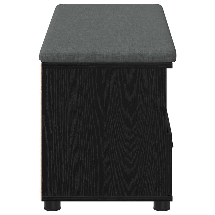 Bancă pentru hol cu pernă Stejar Negru 100 x 38 x 46 cm - WALTI WALTI