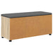 Bancă pentru hol cu pernă Stejar Sonoma 100 x 38 x 46 cm - WALTI WALTI