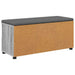 Bancă pentru hol cu pernă cu sertar Gri Sonoma 100 x 38 x 46 cm - WALTI WALTI