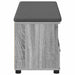 Bancă pentru hol cu pernă cu sertar Gri Sonoma 100 x 38 x 46 cm - WALTI WALTI