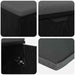 Bancă pentru hol cu pernă cu raft Stejar Negru 60 x 38 x 46 cm - WALTI WALTI