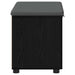 Bancă pentru hol cu pernă cu raft Stejar Negru 60 x 38 x 46 cm - WALTI WALTI