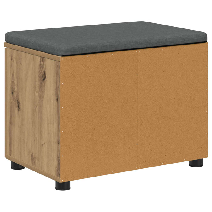 Bancă pentru hol Stejar Artizanal 60 x 38 x 46 cm WALTI