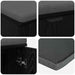 Bancă pentru hol cu pernă cu raft Stejar Negru 80 x 38 x 46 cm - WALTI WALTI