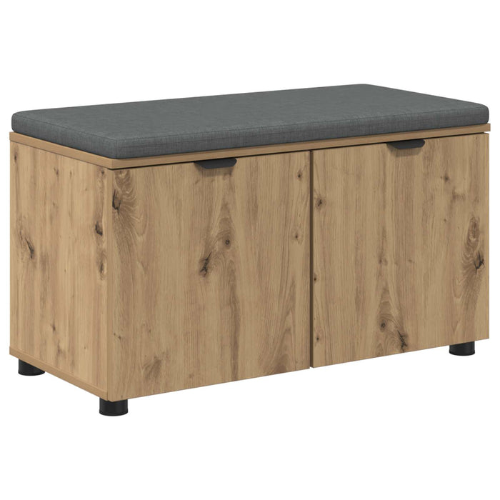 Bancă pentru hol Stejar Artizanal 80 x 38 x 46 cm WALTI