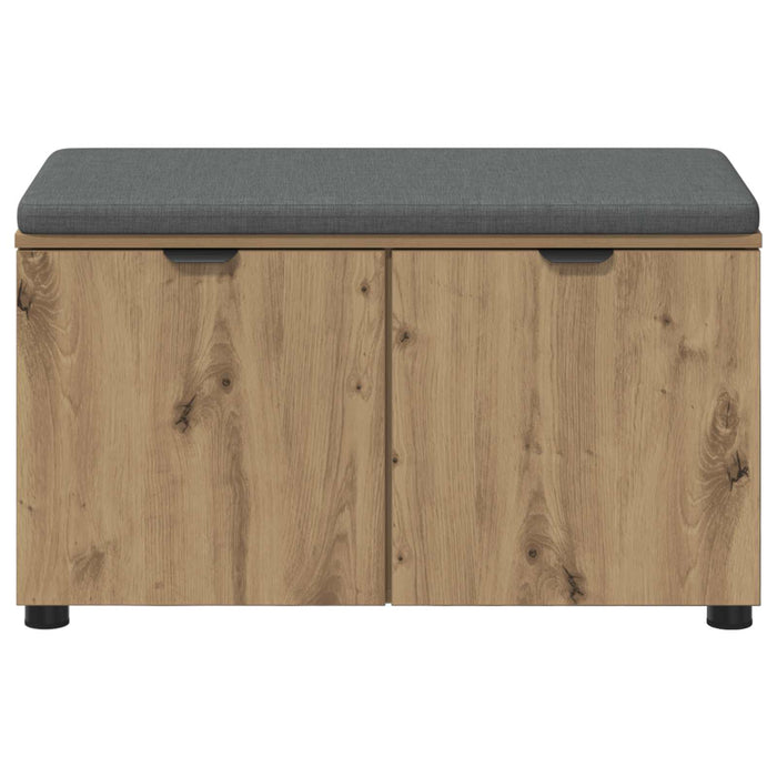 Bancă pentru hol Stejar Artizanal 80 x 38 x 46 cm WALTI