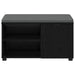 Bancă pentru hol cu pernă cu raft Stejar Negru 80 x 38 x 46 cm - WALTI WALTI