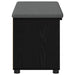 Bancă pentru hol cu pernă cu raft Stejar Negru 80 x 38 x 46 cm - WALTI WALTI