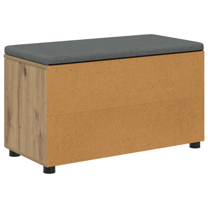 Bancă pentru hol Stejar Artizanal 80 x 38 x 46 cm WALTI
