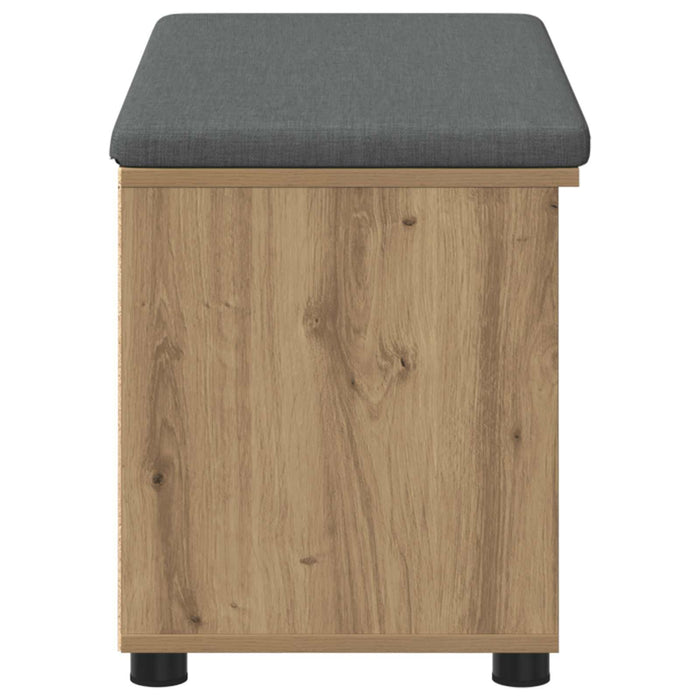 Bancă pentru hol Stejar Artizanal 80 x 38 x 46 cm WALTI