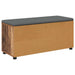 Bancă pentru hol cu pernă cu raft Lemn vechi 100 x 38 x 46 cm - WALTI WALTI