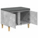 Bancă pentru hol cu pernă cu ușă Gri Beton 60 x 38 x 46 cm - WALTI WALTI