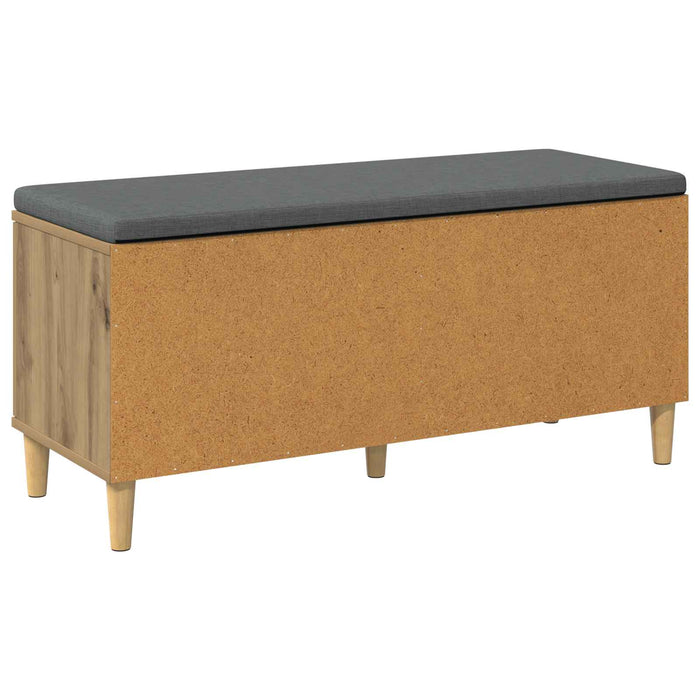 Bancă pentru hol Stejar Artizanal 100 x 38 x 46 cm WALTI