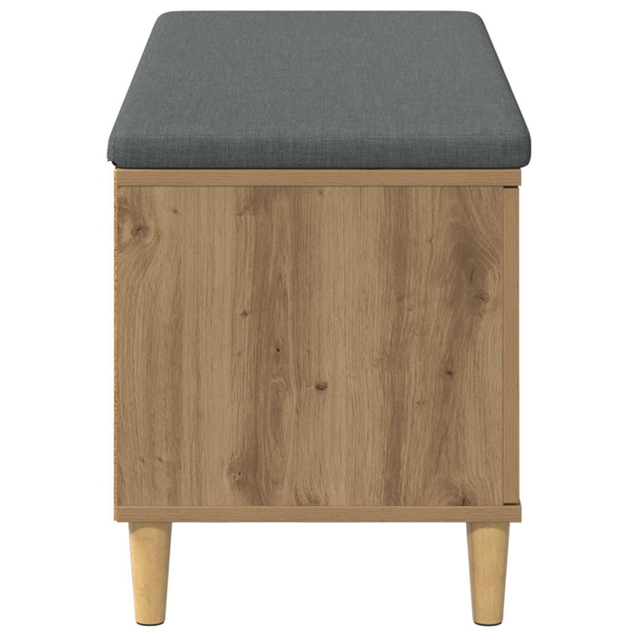 Bancă pentru hol Stejar Artizanal 100 x 38 x 46 cm WALTI
