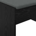 Bancă pentru hol cu pernă Stejar Negru 60 x 38 x 46 cm - WALTI WALTI
