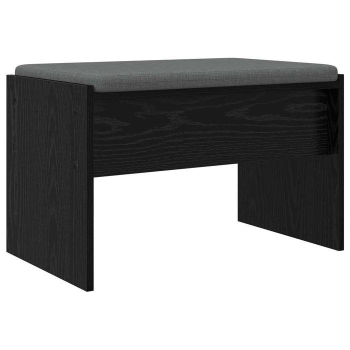 Bancă pentru hol cu pernă Stejar Negru 60 x 38 x 46 cm - WALTI WALTI