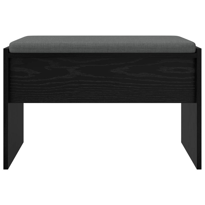 Bancă pentru hol cu pernă Stejar Negru 60 x 38 x 46 cm - WALTI WALTI