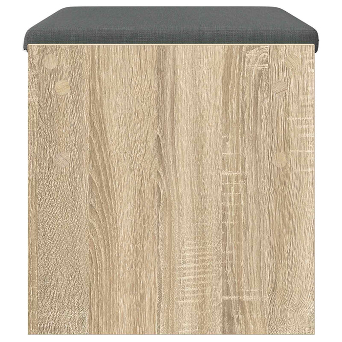 Bancă pentru hol cu pernă Stejar Sonoma 60 x 38 x 46 cm - WALTI WALTI
