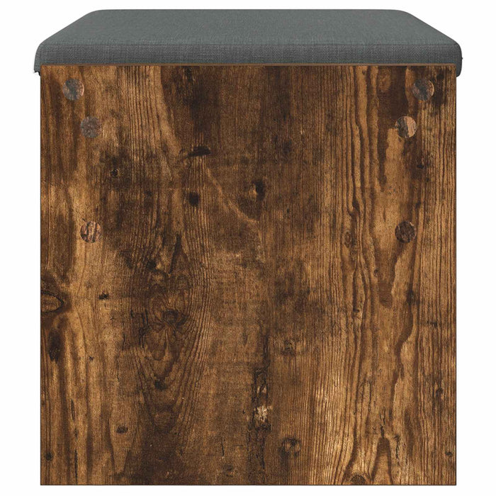 Bancă pentru hol cu pernă Stejar fumuriu 60 x 38 x 46 cm - WALTI WALTI