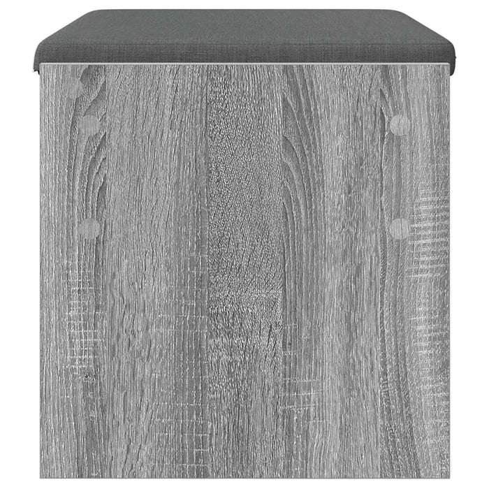 Bancă pentru hol cu pernă Gri Sonoma 60 x 38 x 46 cm - WALTI WALTI