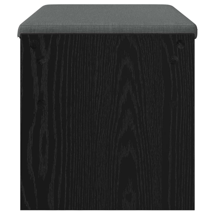 Bancă pentru hol cu pernă Stejar Negru 80 x 38 x 46 cm - WALTI WALTI