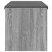 Bancă pentru hol cu pernă Gri Sonoma 80 x 38 x 46 cm - WALTI WALTI