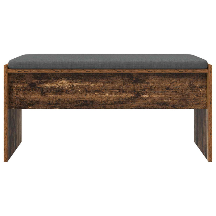Bancă pentru hol cu pernă Lemn vechi 80 x 38 x 46 cm - WALTI WALTI