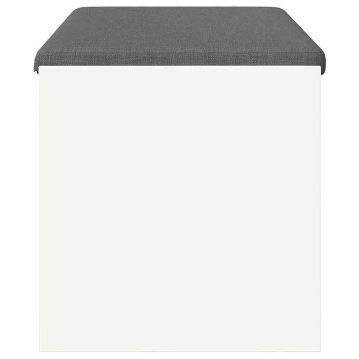Bancă pentru hol cu pernă Alb 100 x 38 x 46 cm - WALTI WALTI