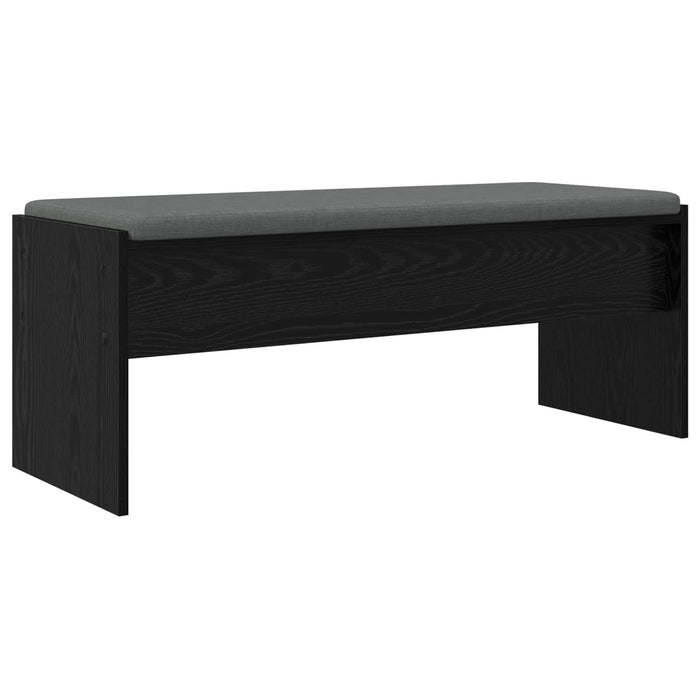 Bancă pentru hol cu pernă Stejar Negru 100 x 38 x 46 cm - WALTI WALTI