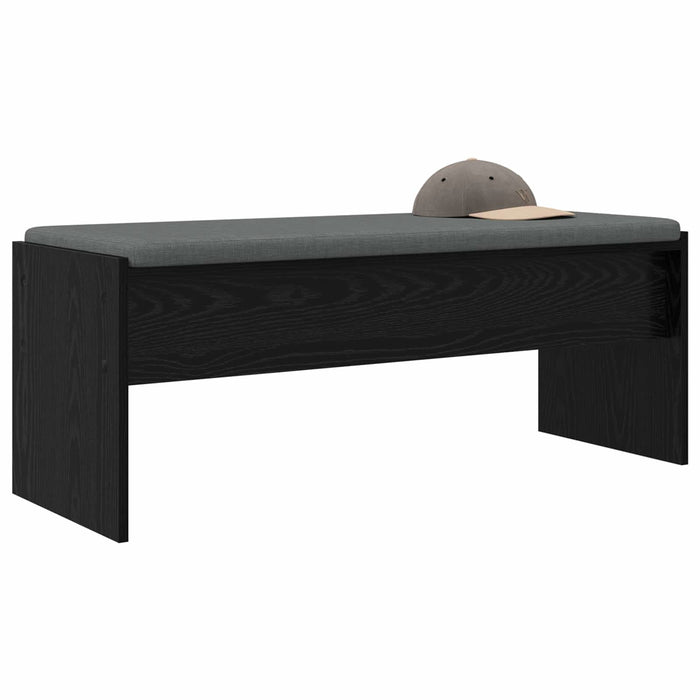 Bancă pentru hol cu pernă Stejar Negru 100 x 38 x 46 cm - WALTI WALTI