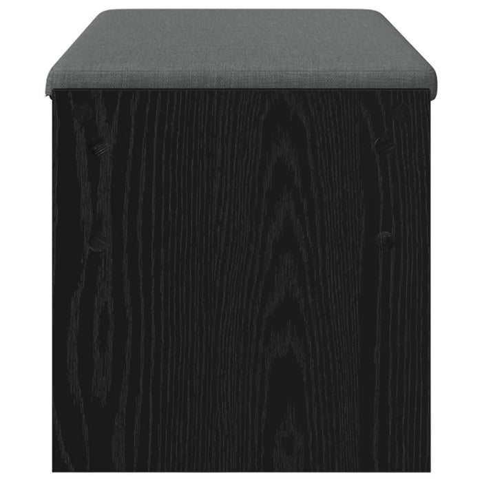 Bancă pentru hol cu pernă Stejar Negru 100 x 38 x 46 cm - WALTI WALTI