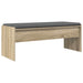 Bancă pentru hol cu pernă Stejar Sonoma 100 x 38 x 46 cm - WALTI WALTI
