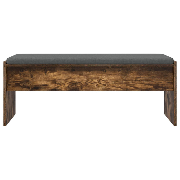 Bancă pentru hol cu pernă Stejar fumuriu 100 x 38 x 46 cm - WALTI WALTI