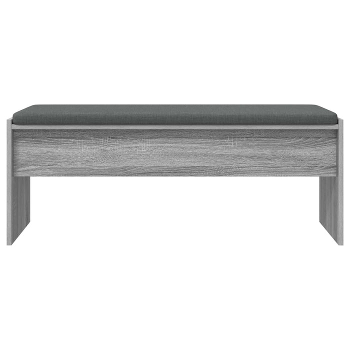 Bancă pentru hol cu pernă Gri Sonoma 103 x 38 x 40 cm - WALTI WALTI