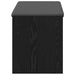 Bancă pentru hol cu pernă cu raft Stejar Negru 83 x 38 x 45 cm - WALTI WALTI