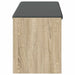 Bancă pentru hol cu pernă Stejar Sonoma 100 x 38 x 46 cm - WALTI WALTI