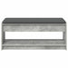Bancă pentru hol cu pernă Gri din beton 100 x 38 x 46 cm - WALTI WALTI