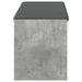 Bancă pentru hol cu pernă Gri din beton 100 x 38 x 46 cm - WALTI WALTI