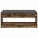 Bancă pentru hol cu pernă Stejar fumuriu 100 x 38 x 46 cm - WALTI WALTI