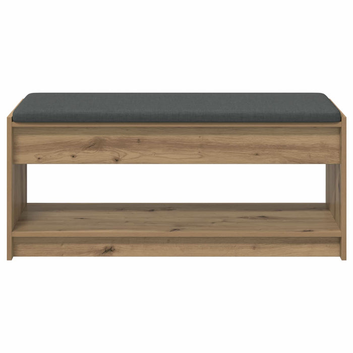 Bancă pentru hol cu pernă Stejar Artizanal 100 x 38 x 46 cm - WALTI WALTI