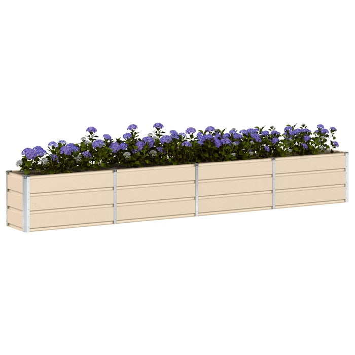 Jardinieră Creme 320 x 40 x 45 cm Oțel - WALTI WALTI