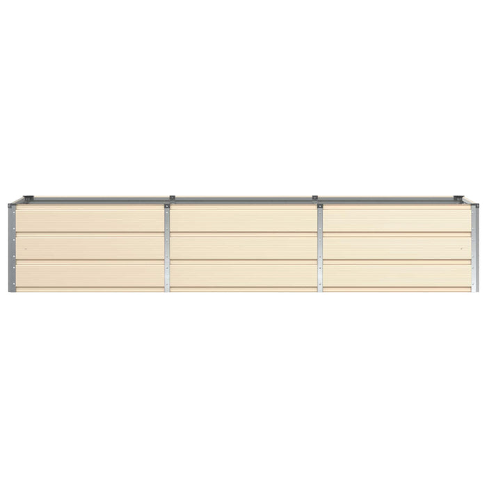 Jardinieră Creme 240 x 80 x 45 cm Oțel - WALTI WALTI