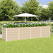 Jardinieră Creme 240 x 80 x 75 cm Oțel - WALTI WALTI