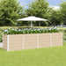 Jardinieră Creme 240 x 80 x 75 cm Oțel - WALTI WALTI
