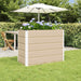 Jardinieră Creme 100 x 50 x 75 cm Oțel Galvanizat - WALTI WALTI