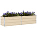 Jardinieră Creme 195 x 50 x 45 cm Oțel Galvanizat - WALTI WALTI