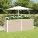 Jardinieră Creme 195 x 50 x 75 cm Oțel Galvanizat - WALTI WALTI